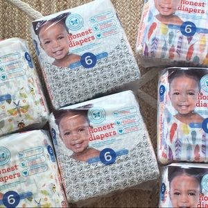 Reserved -2 x skull diaper size 6